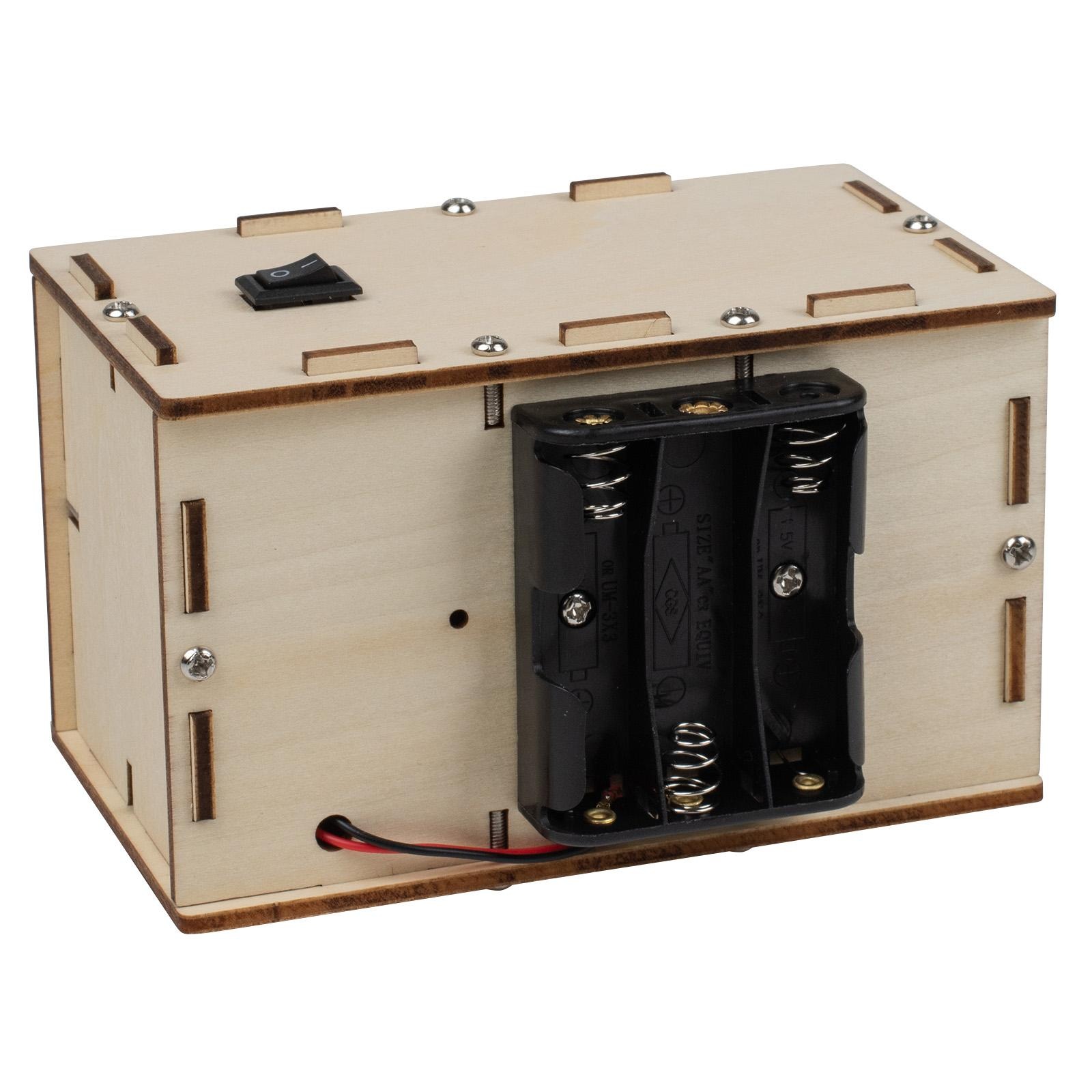 STEM Bluetooth 5.0 Kit Altoparlante with Wooden Enclosure and 2 x 5W Amp Board