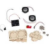 STEM Bluetooth 5.0 Speaker Kit with Wooden Enclosure and 2 x 5W Amp Board