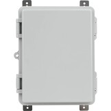 Waterproof Outdoor Utility Box with Mounting Plate and Wall Brackets 170x220x110mm