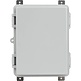 Waterproof Outdoor Utility Box with Mounting Plate and Wall Brackets 170x220x110mm