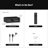 LC30 Amplifier Speaker Switcher 2-In-2 Out Dual Analog VU Meter - Black