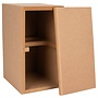 Knock-Down MDF 15,9 L Bookshelf Speaker Cabinet