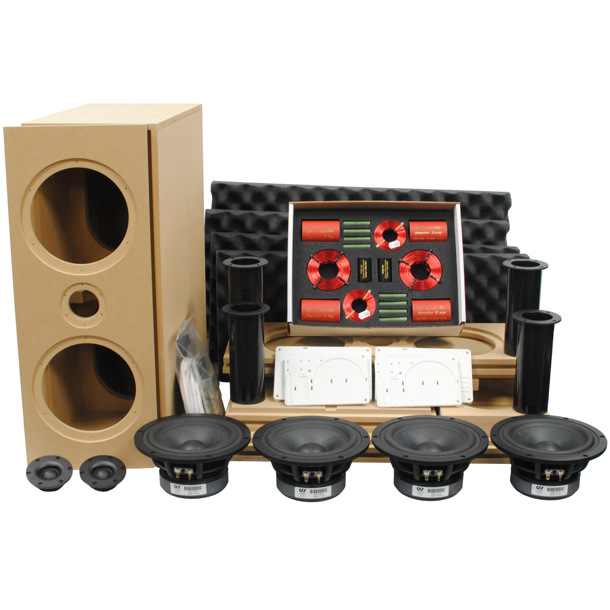 Criton 2TD-X MTM Kit Altoparlante with LD25X and Superior Crossover