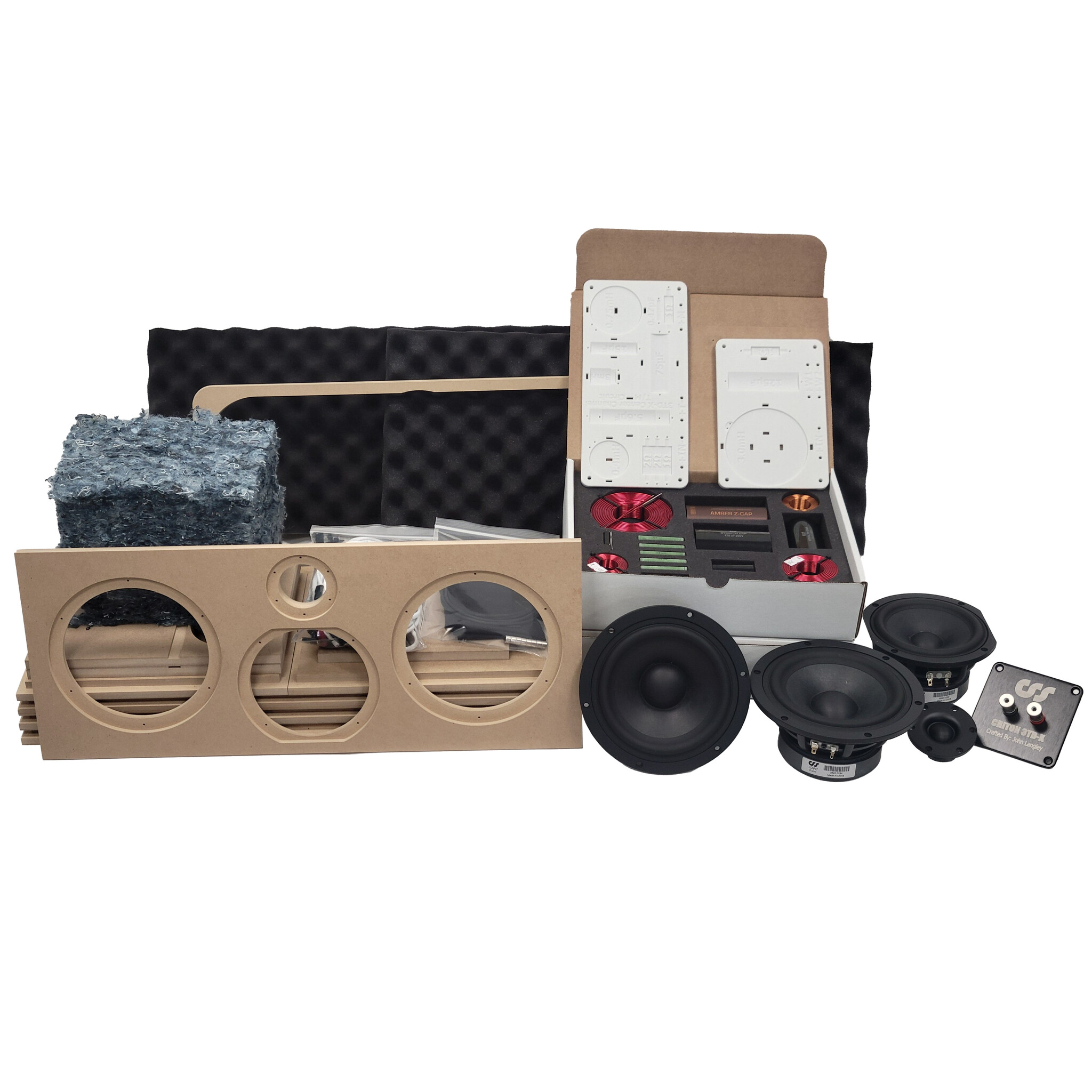 Criton 3TD-XC Center Channel Kit Altoparlante with Superior Amber Crossover