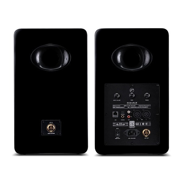 Swan H6 3-Way Active Bookshelf Speakers