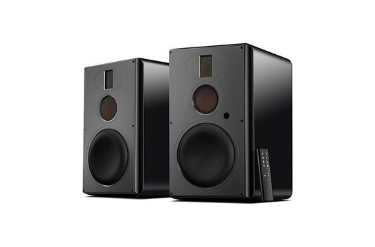 Swan H8 3-Way Active Bookshelf Speakers