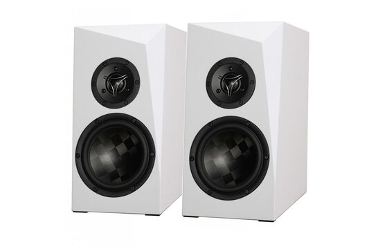 Ara TX White Bookshelf Kit Altoparlante with TeXtreme drivers