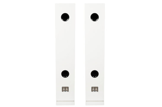 RINJANI TX White High-Gloss Tower Kit Altoparlante with TeXtreme drivers