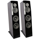 SASANDU Black High-Gloss Tower Speaker Kit with TeXtreme drivers
