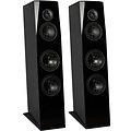 SASANDU TX Black High-Gloss Tower Speaker Kit with TeXtreme drivers