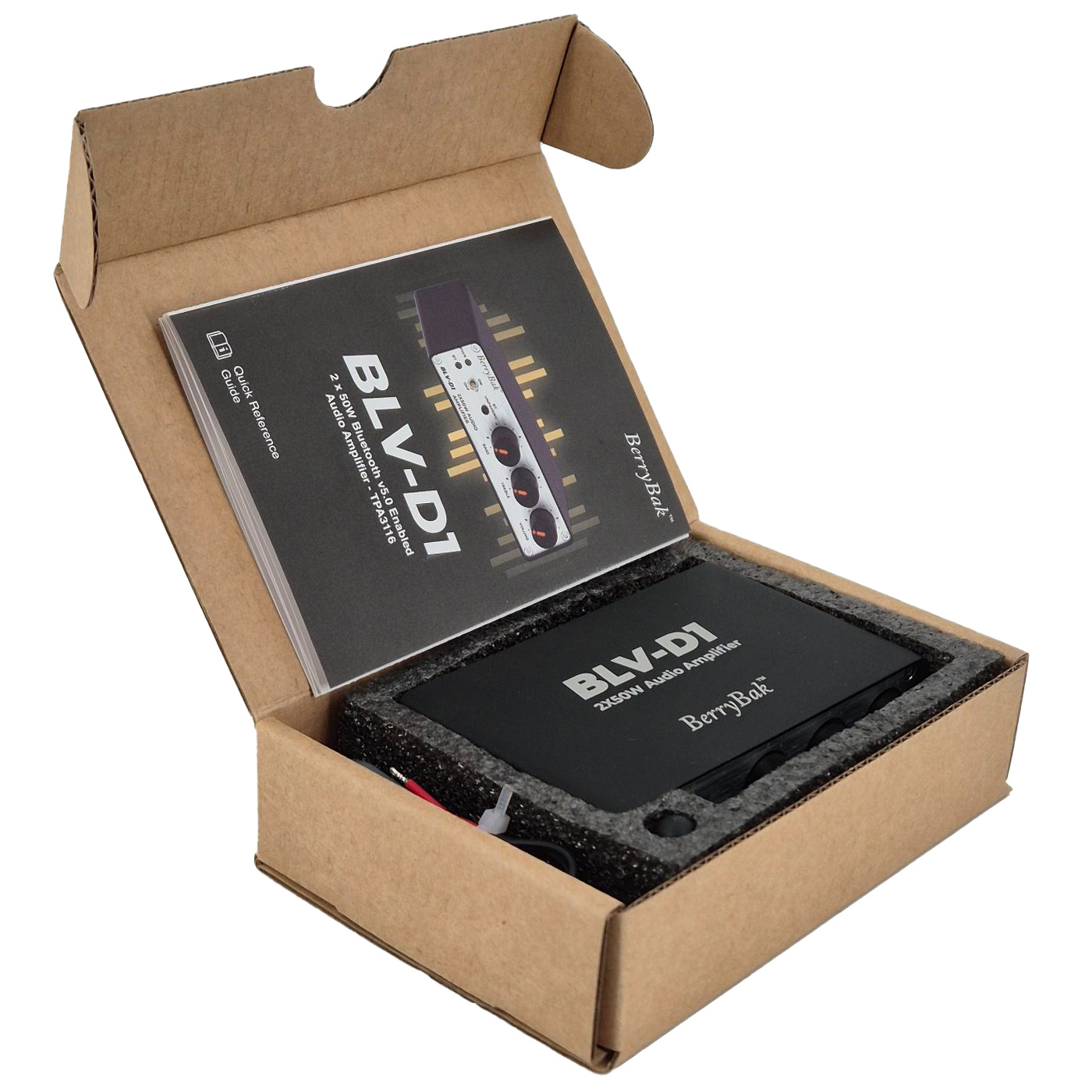BerryBak BLV-D1 Amplifier with Bluetooth