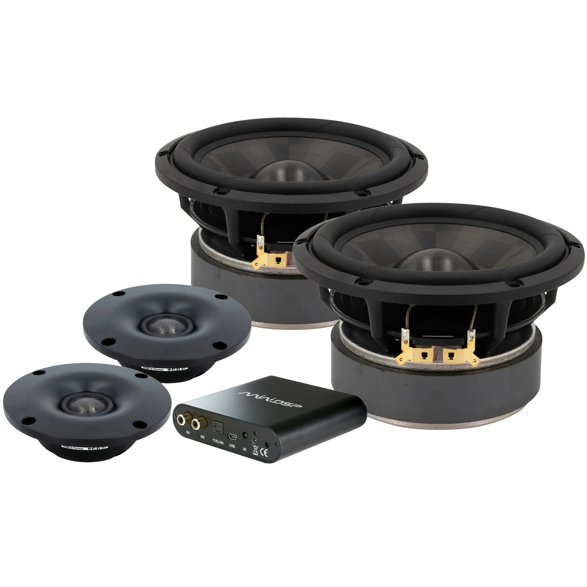 LUCID Bookshelf Kit Autocostruzione with DSP