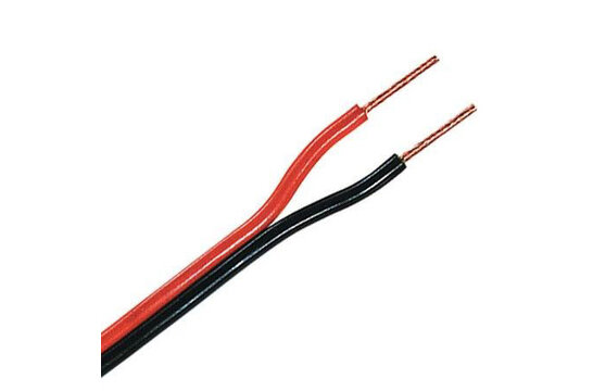 2x1.5mm2 rot/schwarz Lautsprecherkabel