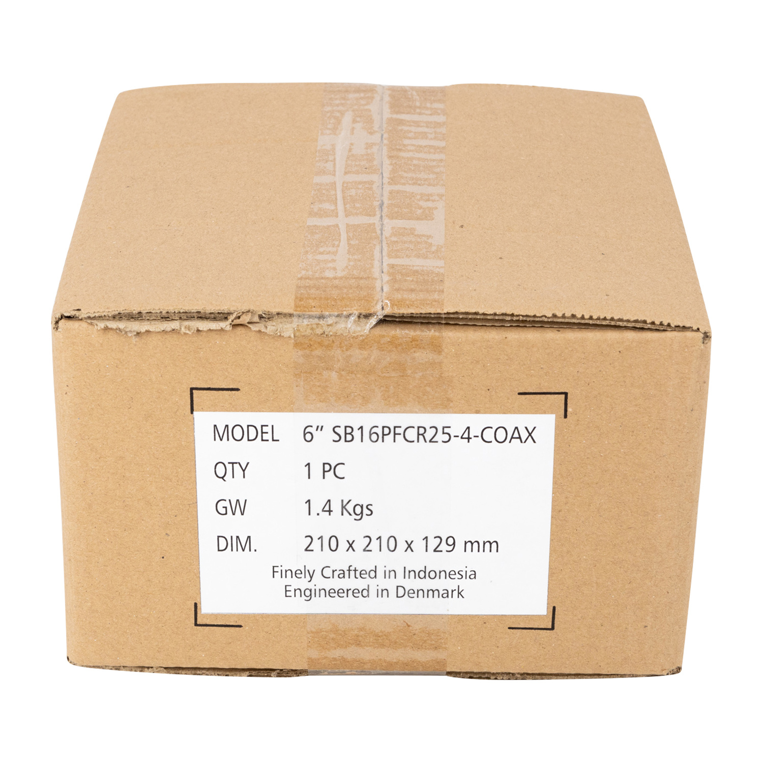 SB16PFCR25-4-COAX Coaxial Woofer