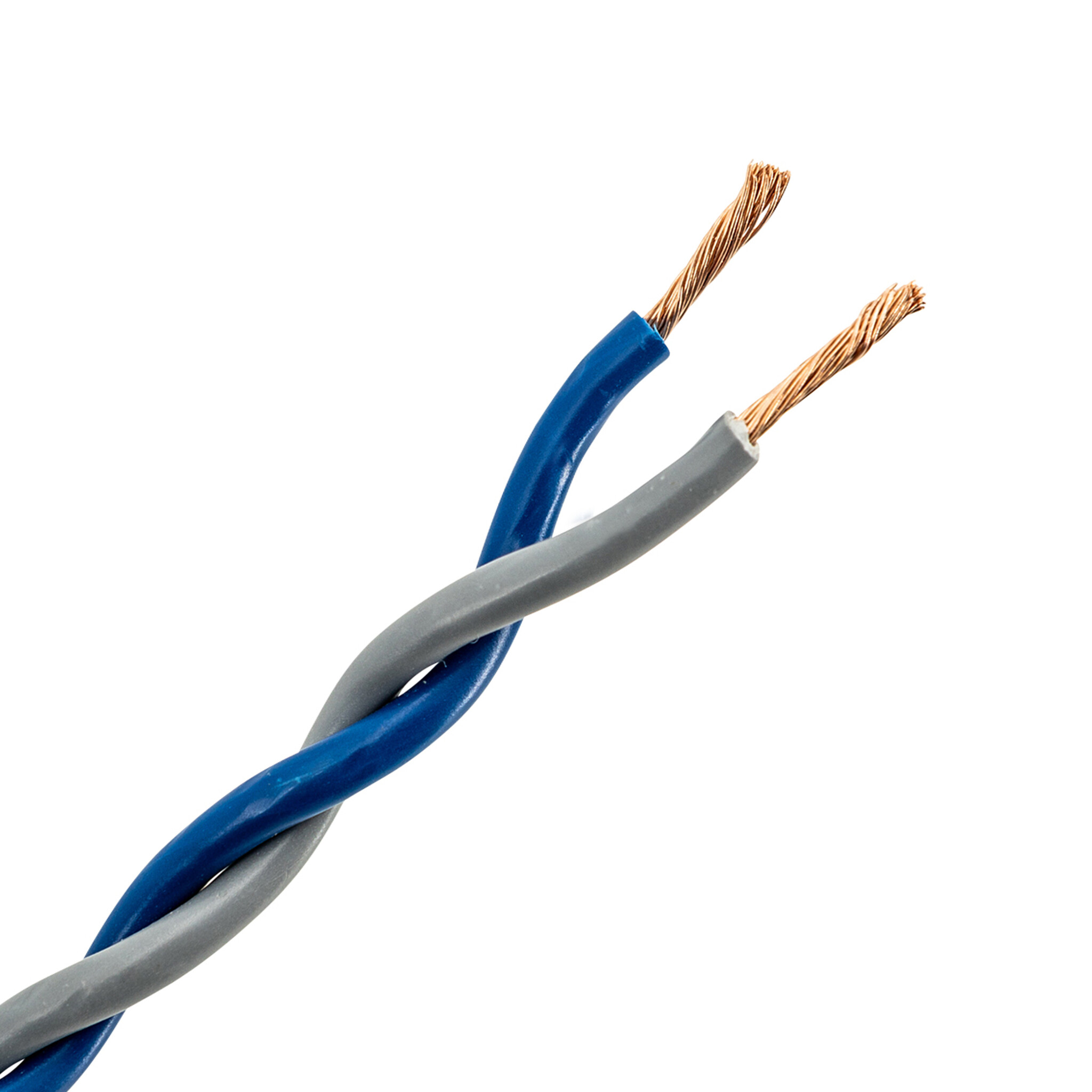 ACS2150GY/BU Angelique®Copper Stranded Twisted Pair Speaker Wire per meter