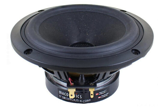 SB13PFCR25-4-COAX Woofer Coassiale