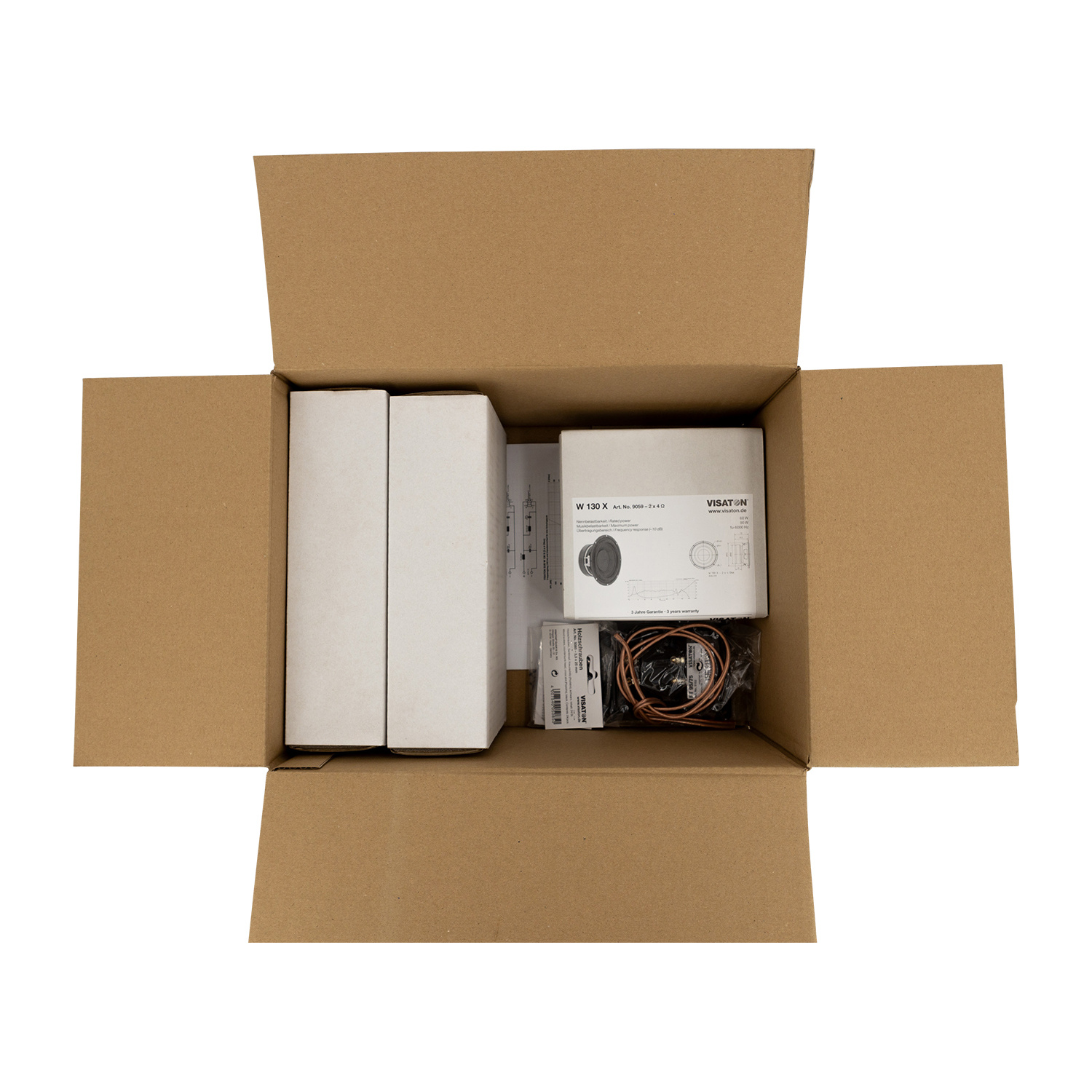 SUB W 130 X DIY components subwoofer kit