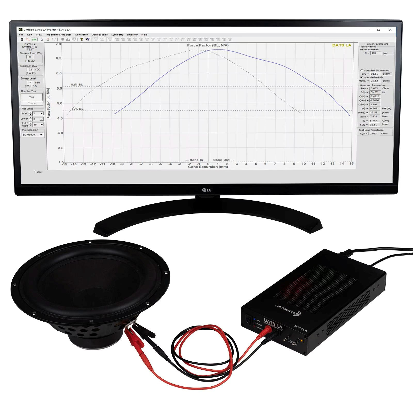 DATS LA Loudspeaker analyzer & Test System
