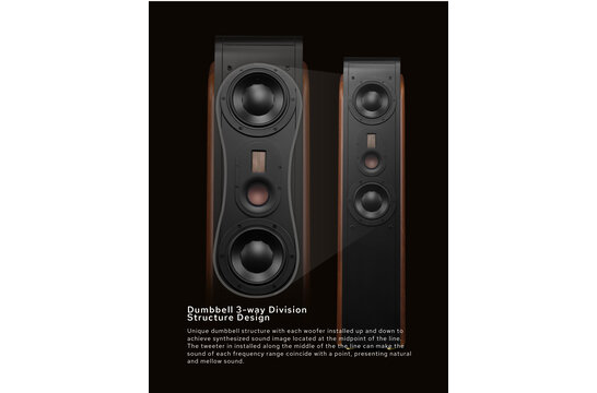 Swan D3.2MKIII Standlautsprecher