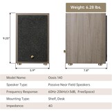 Swan Oasis 140 Regallautsprecher