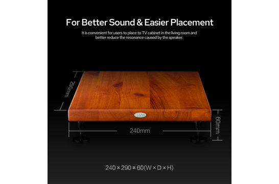 Swan ST60 Desktop stand Wood