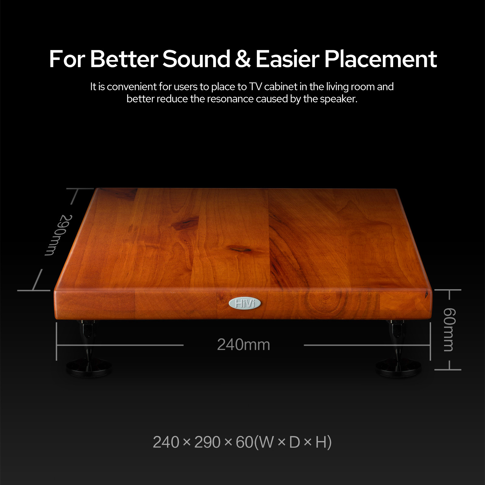 Swan ST60 Desktop stand Wood