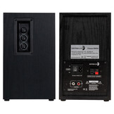 Classic B40A Powered Bookshelf Speaker Pair Black