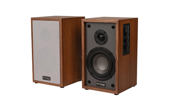 Classic B40A Aktives Regallautsprecherpaar Holz