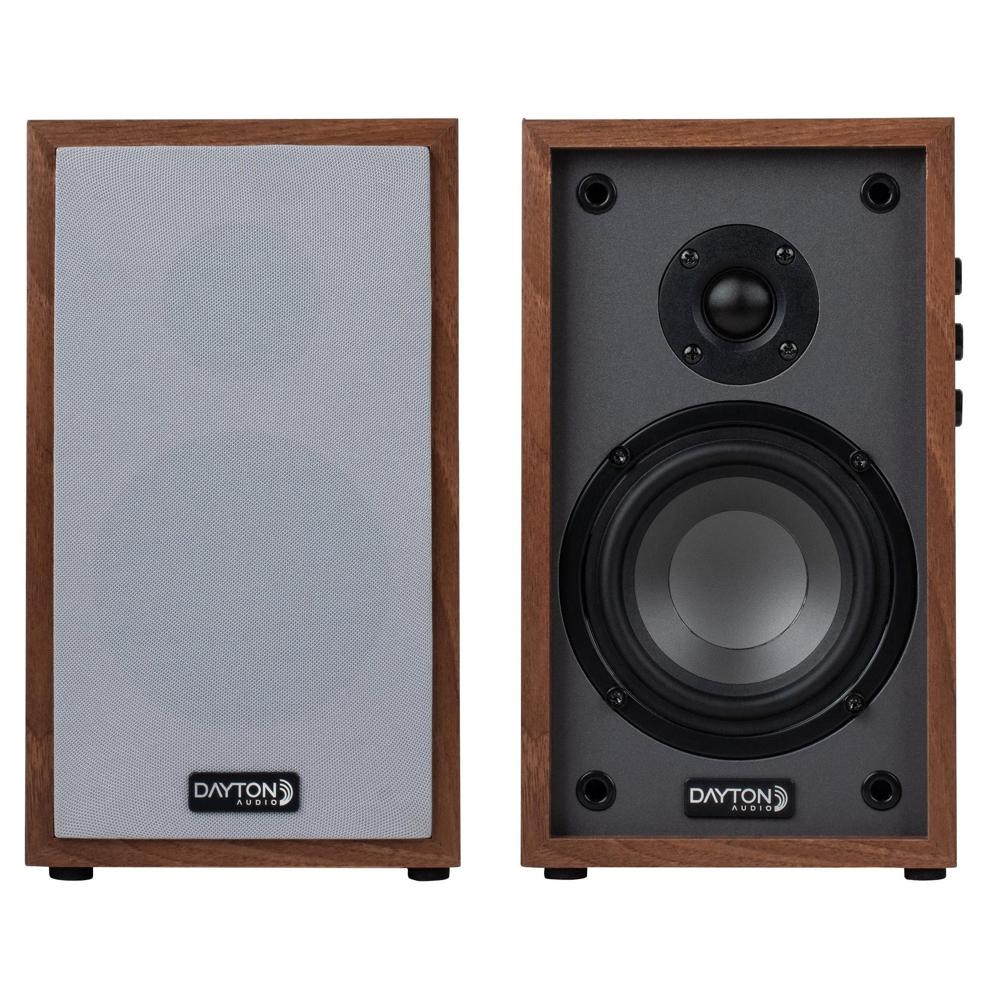 Classic B40A Powered Bookshelf Speaker Pair Wood