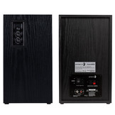 Classic B65A Powered Bookshelf Speaker Pair Black