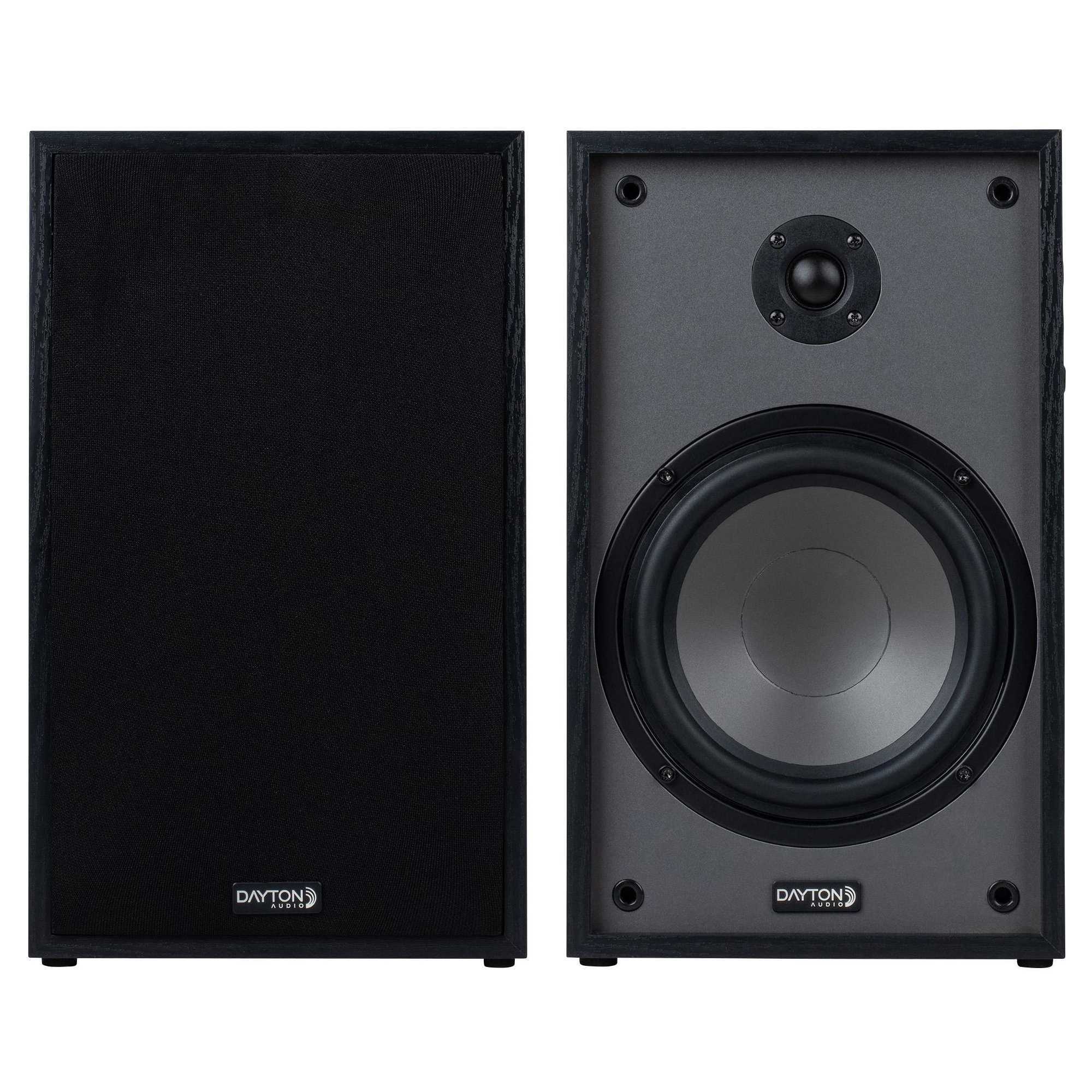 Classic B65A Powered Bookshelf Speaker Pair Black