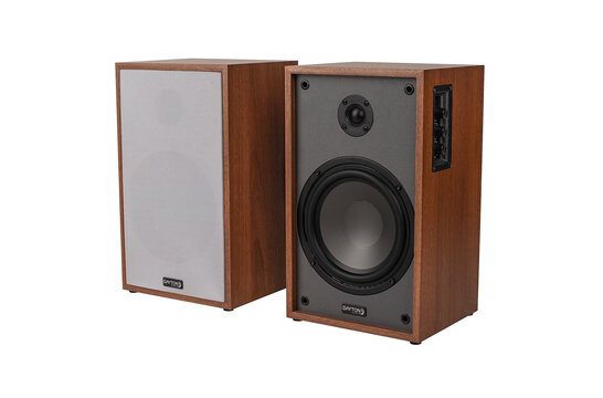 Classic B65A Aktives Regallautsprecherpaar Holz