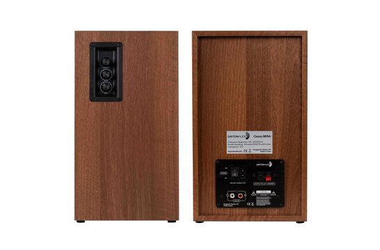 Classic B65A Aktives Regallautsprecherpaar Holz