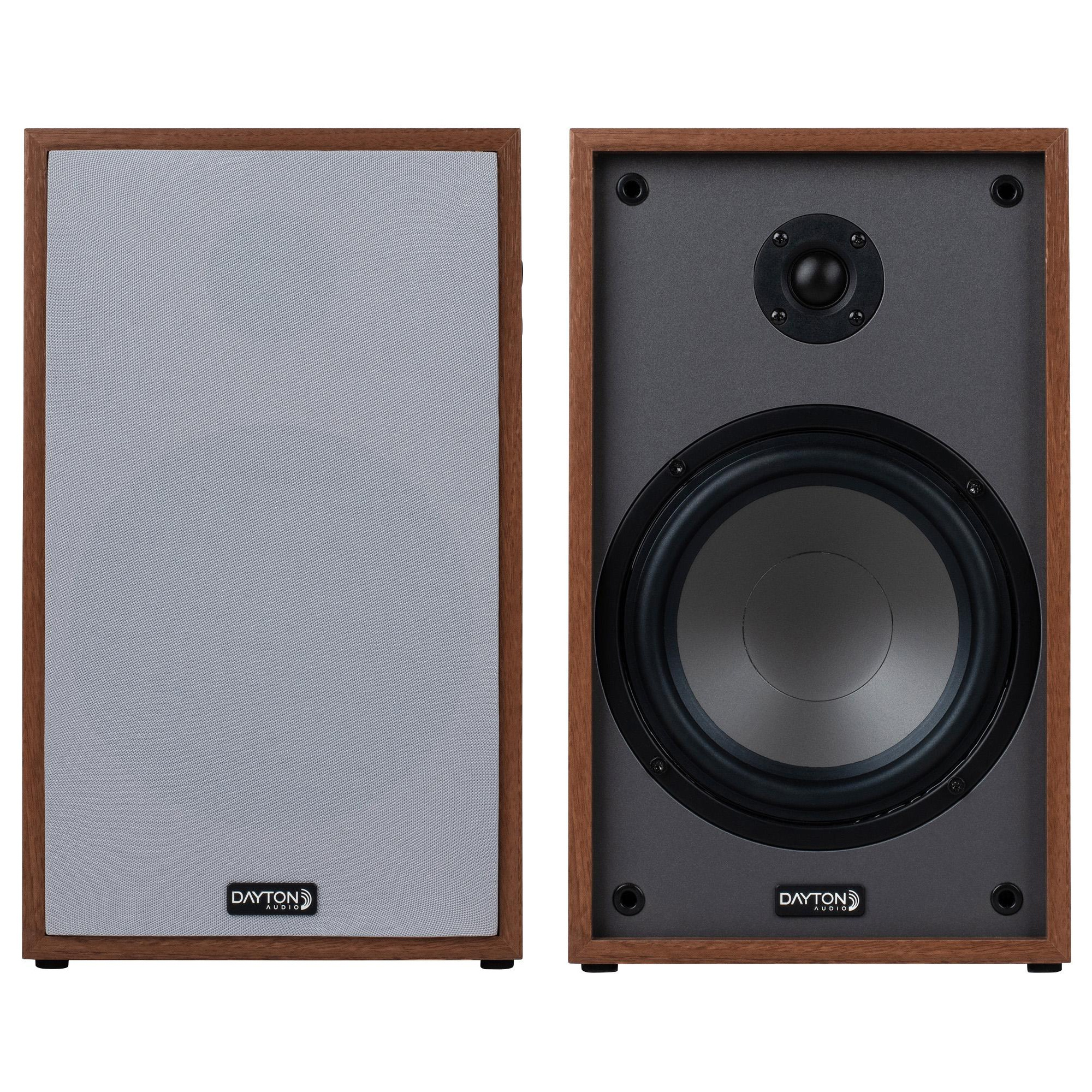 Classic B65A Powered Bookshelf Speaker Pair Wood