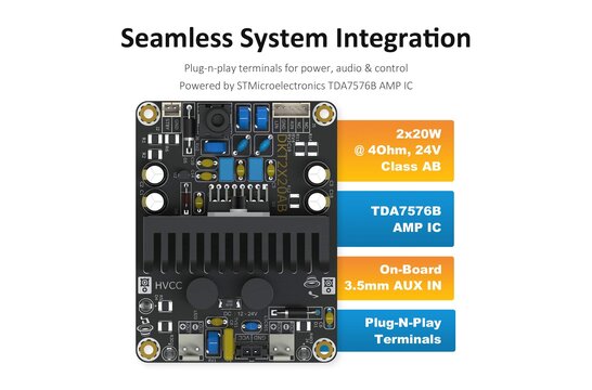 AA-AK31164 Kit fai da te per Amplificatore | DKT2X20AB