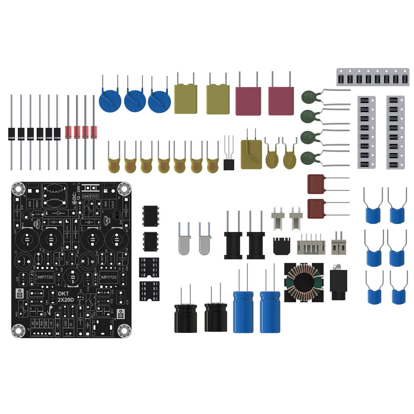 AA-AK31162 Amplifier DIY Kit | DKT2X20D