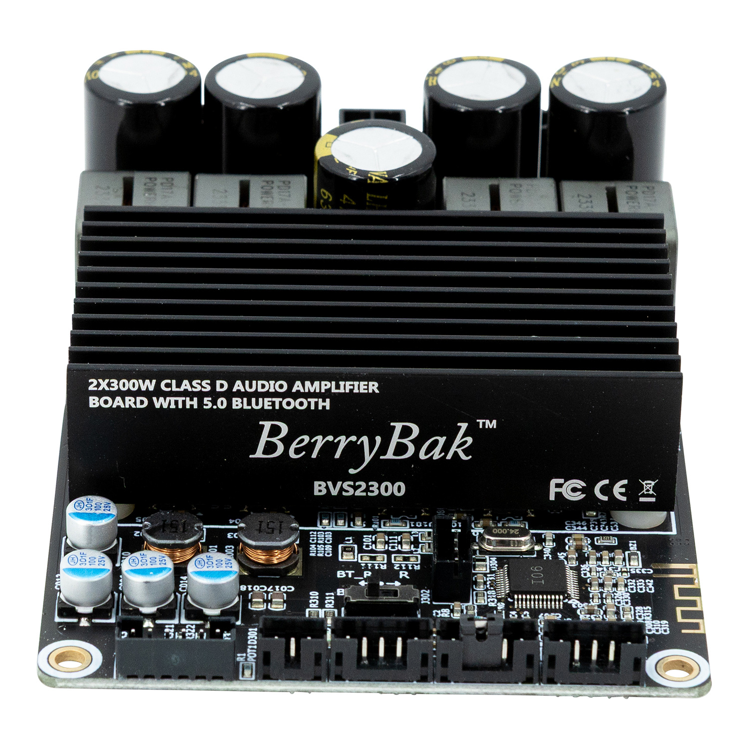 AA-AB32504 Bluetooth 5.0 Audio Amplifier 2x300W TPA3255 DC18-48V - BVS2300