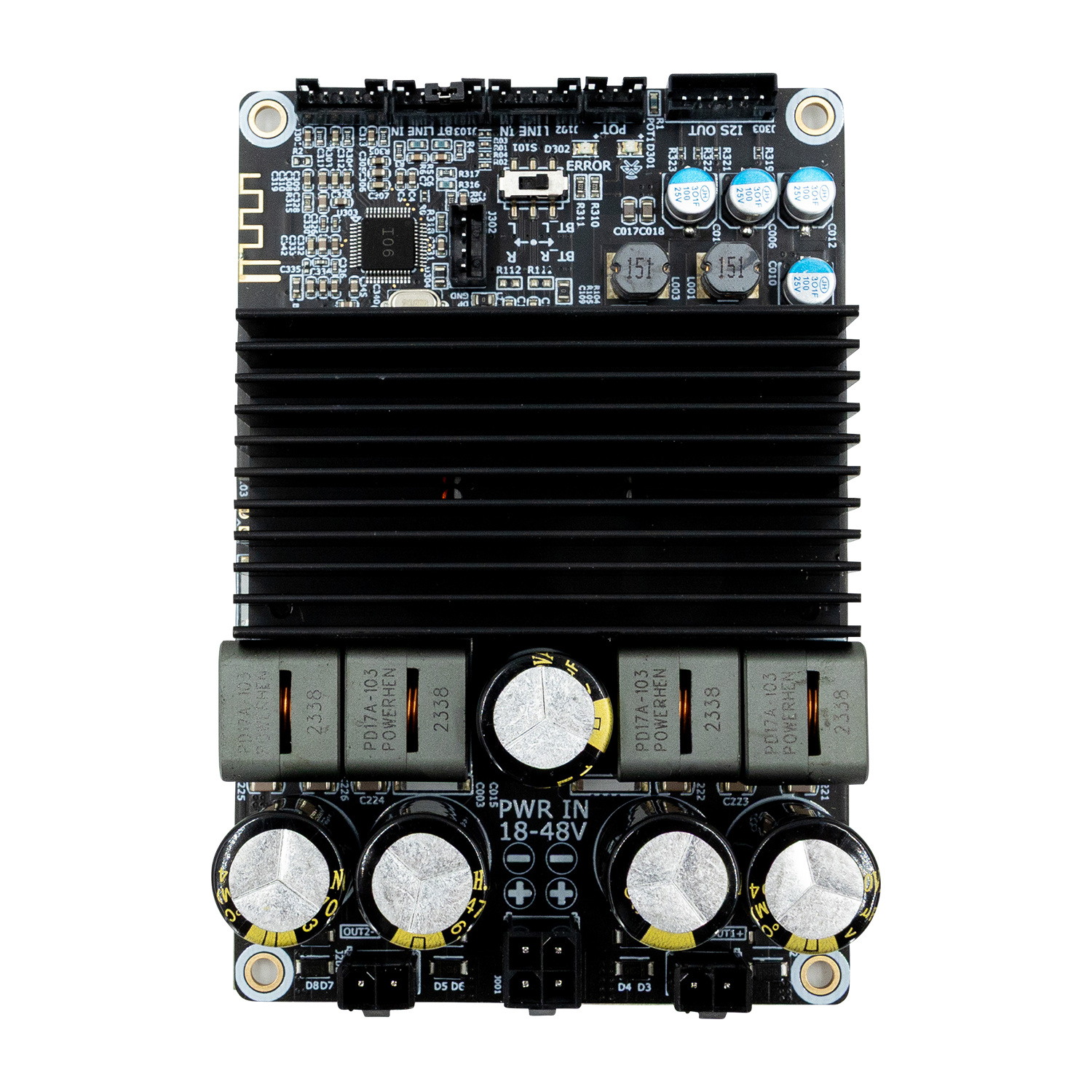 AA-AB32504 Bluetooth 5.0 Audio Verstärker 2x300W TPA3255 DC18-48V - BVS2300