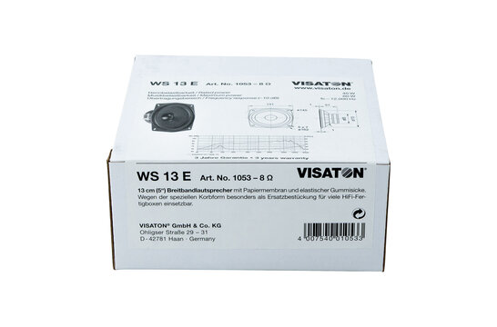 WS 13 E Woofer Medio-Bassi
