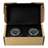 ST728-Silver Tweeter a Cupola Coppia Abbinata