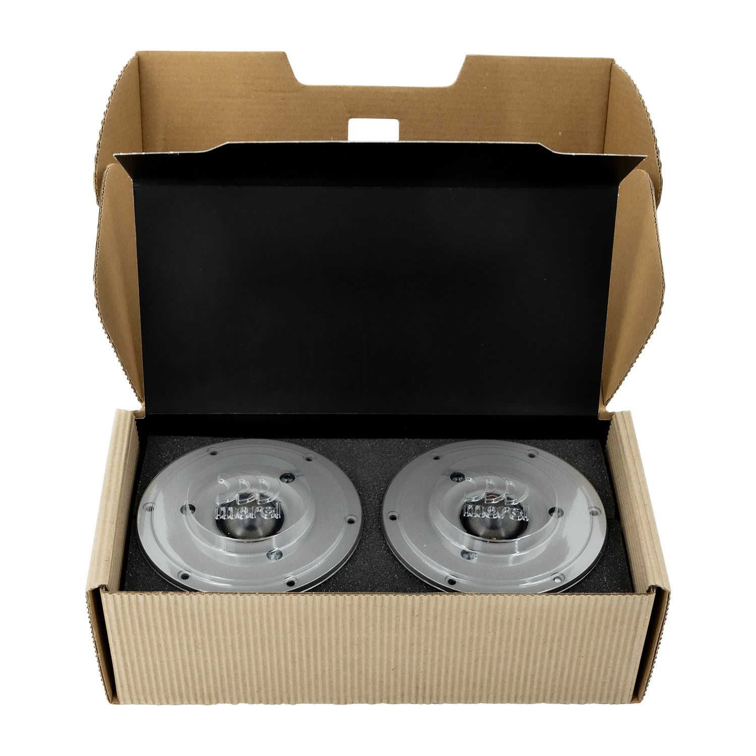 ST1108-Silver Tweeter a Cupola Coppia Abbinata