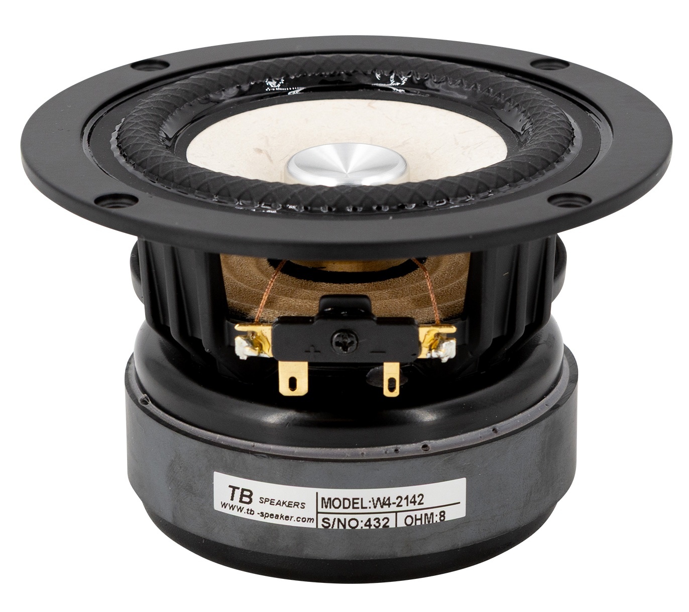 W4-2142 4" Paper Cone Full Range Driver 8 Ohm
