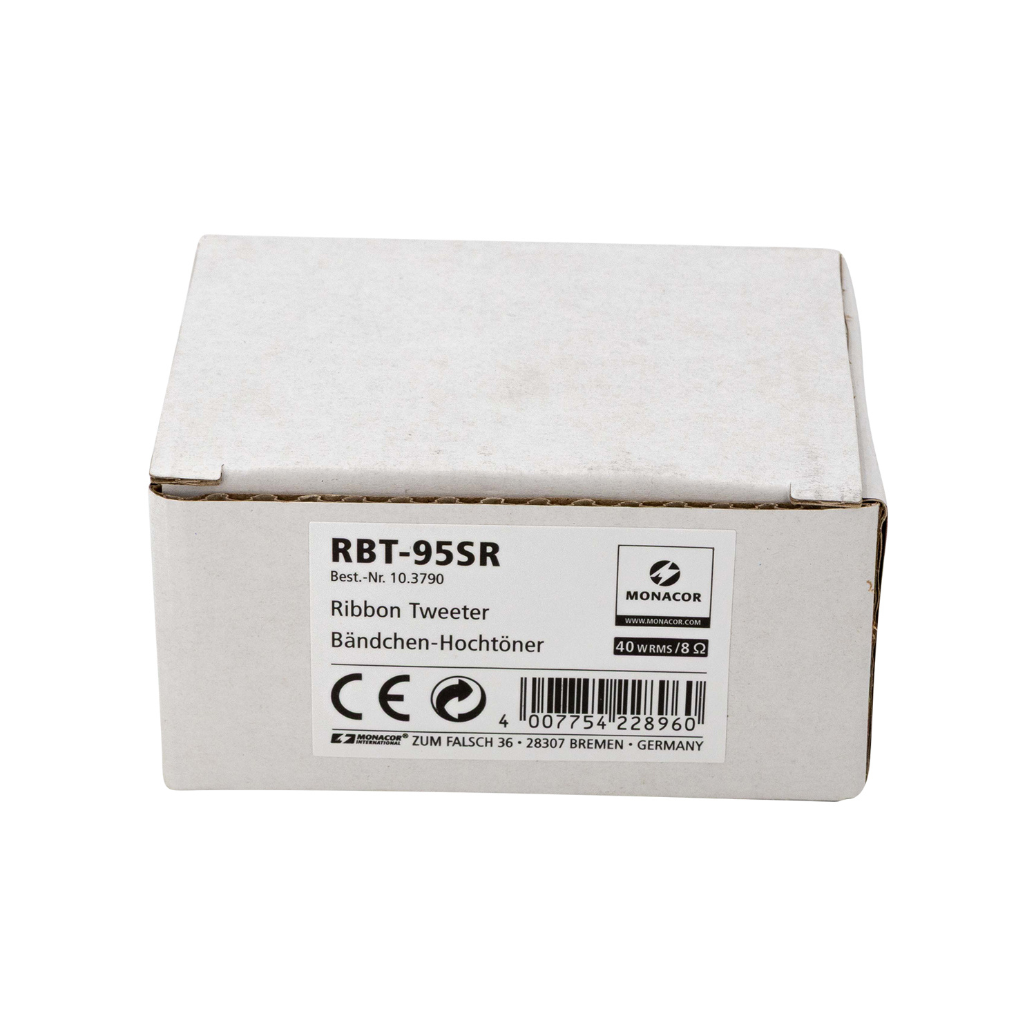 RBT-95SR Magnetostatic Ribbon Tweeter