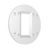 Silver Faceplate for Fountek/ribbon tweeters | RT1.R-8