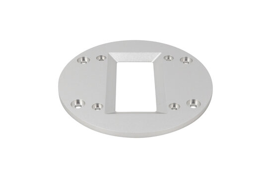 RT1.R- FP Silver Faceplate for Fountek/ribbon tweeters | RT1.R-8