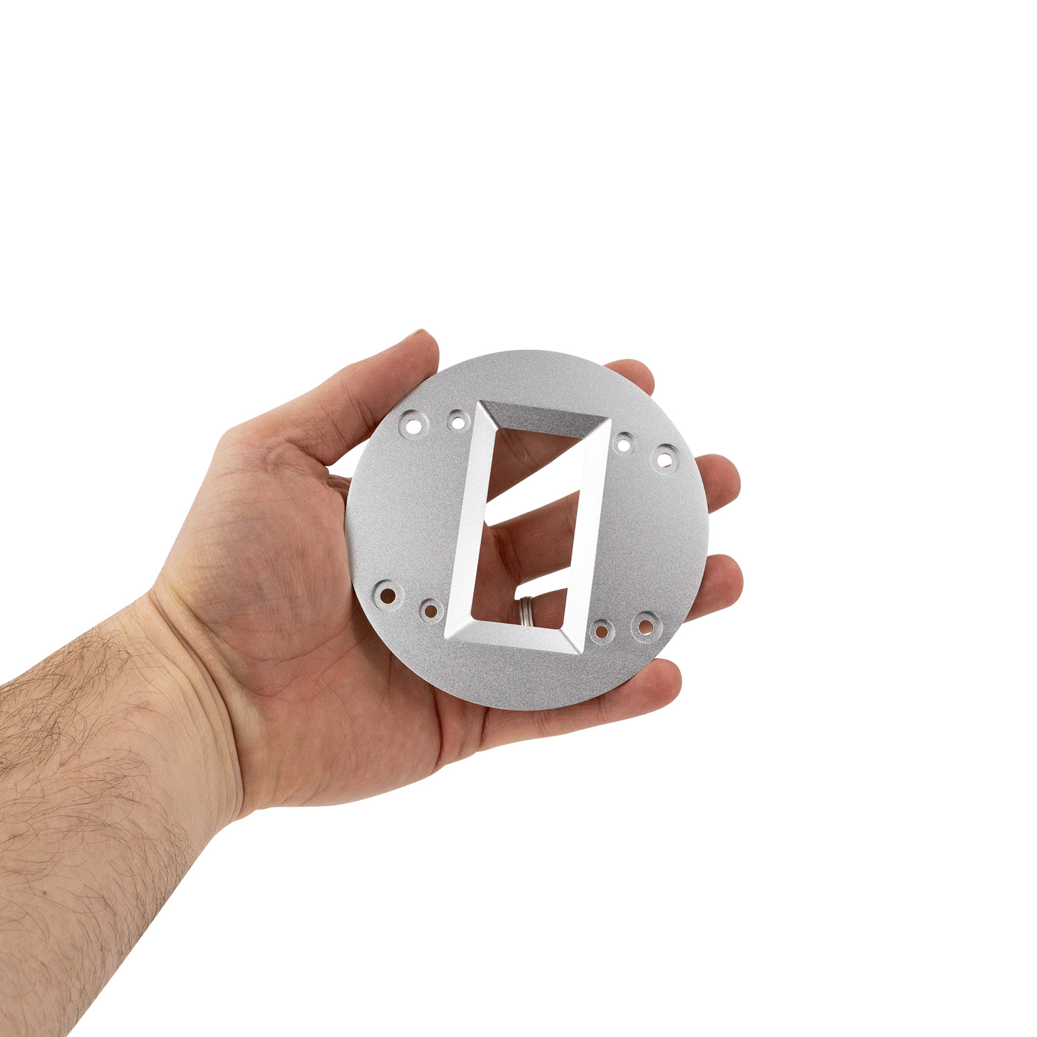 RT1.R- FP Silver Faceplate for Fountek/ribbon tweeters | RT1.R-8