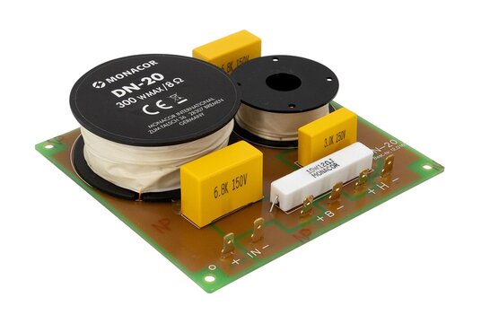 DN-20 2-Way Speaker Crossover 2,000 Hz Assembled crossover
