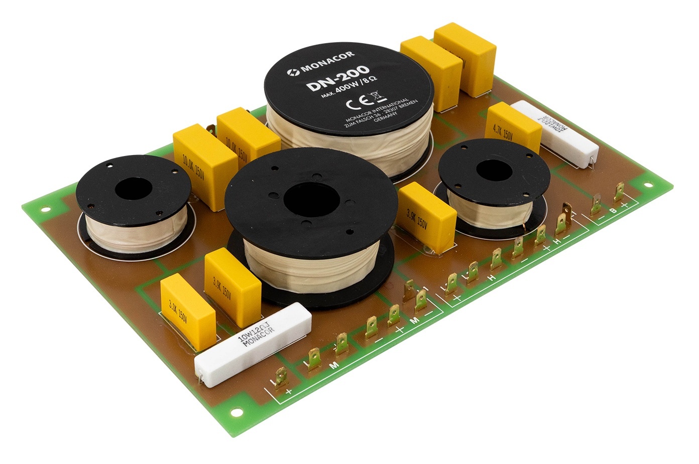 DN-200 3-Wege-Lautsprecher-Frequenzweiche 700/3.500 Hz Montierte Frequenzweich