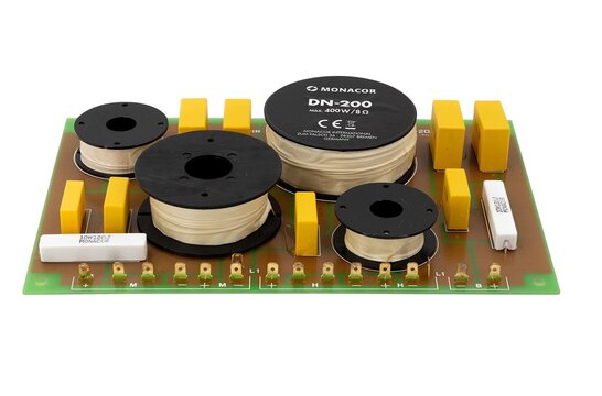 DN-200 3-Wege-Lautsprecher-Frequenzweiche 700/3.500 Hz Montierte Frequenzweich
