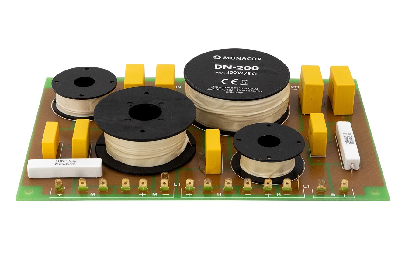 DN-200 3-Wege-Lautsprecher-Frequenzweiche 700/3.500 Hz Montierte Frequenzweich
